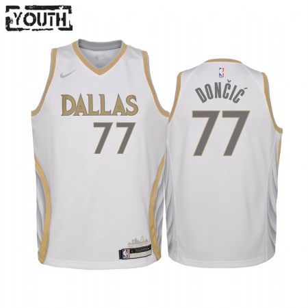 Kinder NBA Dallas Mavericks Trikot Luka Doncic 77 2020-21 City Edition Swingman
